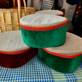 Kinnauri Topi (Green & Maroon)